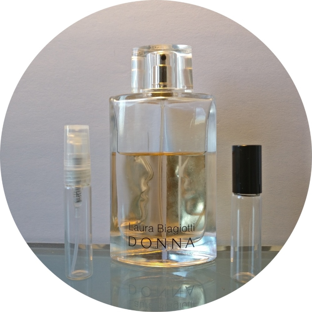 🍇🌺Laura Biagiotti DONNA 5mL EDP Sample Vial🌸🍑